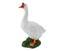 Miskall Goose Statue Resilient Vivid Design for Garden Patio Decor (Style 2)
