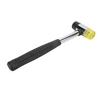 Miskall Guitar Fret Hammer, Double Face Hammer Guitar Luthiers Hammer Double Headed Tool with Replacement Head for Folk Electric Guitar Repair Leather Crafts Carpentry