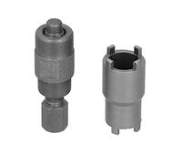 Miskall GY6 50 125 150 Magneto Flywheel Puller Clutch Lock Nut Spanner Tool for Motorcycle ATV Dirt Bike Pit Bike Carbon Steel Material [Wide Application]