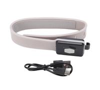 Miskall LED Armband Running Light 3 Lighting Modes | COB rechargeable armband with white red and flashing modes ensures visibility while running cycling or walking at night
