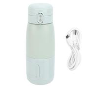 Miskall Portable Milk Warmer Baby Travel Cordless Fast Warming USB Rechargeable for Car Outdoor (Green)