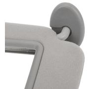 Miskall Right Side Sun Visor, Improve Visual Comfort Gray Rotatable 74310 06750 B0 for 2007 to 2011