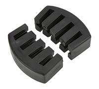 Miskall Violin Practice Mute, 2Pcs Violin Practice Mute Rubber Black 5 Claws Violins Accessories Maintain Sound Quality