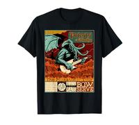 Miskatonic Cthulhu Great Rock Cosmic Horror Metal Concert T-Shirt