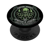 Miskatonic University Logo, Cosmic Horror Cthulhu PopSockets Adhesive PopGrip