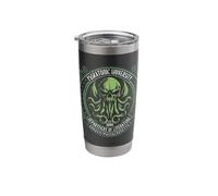 Miskatonic University Logo, Cosmic Horror Cthulhu Stainless Steel Insulated Tumbler