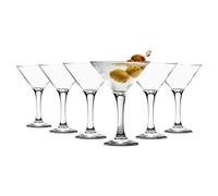 Misket Martini Glasses - 175ml - Clear - Pack of 6 LAV Clear One Size