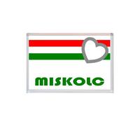 Miskolc - Love Hungary / Hungarian Flag - Jumbo Fridge Magnet