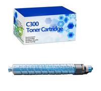MISKYN For Ricoh IM C300 Compatible Toner Cartridge Replacement, 17000 pages High Yield work With IM C300F C400F C400SRF Printer,Cyan-1 pcs