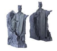 MISKYN LOTR Bookends, 2pcs Resin Gondor Argonath Statue Decorative Ornament, Grey, BOOKEND