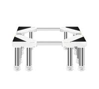 MiSMiAO Refrigerator base with raised bracket,stainless steel with 12 legs,refrigerator base with anti slip and shock-absorbing function,adjustable length and width of 45-75cm[29-32cm]