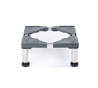 MiSMiAO Washing Machine Base for Fridge 45-65 cm Retractable Adjustable Base for Dryer 19-22 cm Height Adjustable Frame for Dishwasher