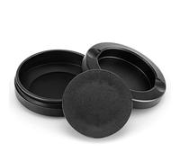 Misneach927 Aluminum Metal Zyn Container for Pouch Storage and Everyday Carry Items, Black, Polished, 2.75"L x 2.75"W x 5.6"H, 0.2 lbs, 1 Count