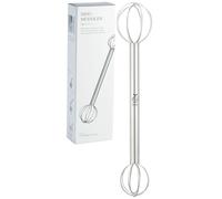 オークス Miso Muddler - 2-in-1 Measuring Whisk, Silver, 7.9 x 1.6 inches
