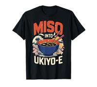 Miso Soup Lovers Dream with Ukiyo-e Wave Design T-Shirt