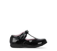 Miso Tilly T Bar Kids Mary Jane Shoes Black/Patent 1 (33)