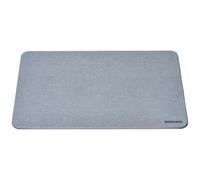 Misona Large Stone Bath Mat Non Slip 50 x 80cm - Quick Dry, Easy Care, Sustainable Diatomite Bathroom Mat (Grey)