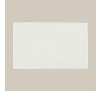 Misona Loop Organic Cotton Reversible Bath Mat - White