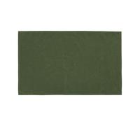 Misona Luxury Loop Reversible Organic Cotton Bath Mat - Khaki Green