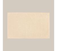 Misona Organic Cotton Bath Mat 50 x 80cm - Super Soft, Ultra Absorbent, Quick Dry, Luxury Reversible Towelling Bathroom Rug with Deep Loop Pile (Natural)