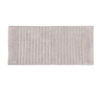 Misona Organic Cotton Bath Mat - Bath Runner - Light Grey