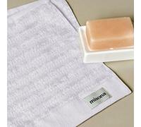 Misona Organic Cotton Face Cloths Pack Of 2 - White