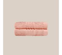 Misona Ultra Soft Bamboo Face Cloths Pack Of 2 - Blush