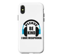 Misophonia Awareness Please Be Kind Headphones Case for iPhone X/XS