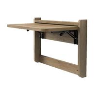 Misorat Wall Mounted Fold Down Desk Multifunctional Writing Workstation Table with Storage Shelves Folding Wall Desk for Kids 6R Folding Table Board,G-53.5X37cm/21”X14.5”