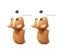MISOYE 3D Dinosaur Bite Earrings Lovely Cartoon Animal Earring Studs,Handmade Polymer Animal Stud Earrings Rational