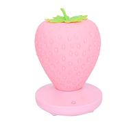 MISOYER Children's Night Light, Cute Strawberry Light, Kids' Bedside Beautiful Lamp, USB Rechargeable, 3 Modes Touch for,