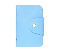 misppro PU Leather ID Credit Cards Wallet Holder Card Organizer Gifts, Blue, Blue, 0