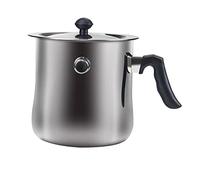 misppro Stainless Steel Candle Wax Melting Pouring Pot Tool Candle Making Double Boiler Pitcher (1.5L/2.5L) for DIY Scented Candle Handmade Soaps Craft Tools - 20x17CM 2.5L