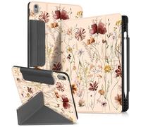 Miss Adola for iPad A16 Case/10th Generation Case - 10.9 Inch 2022 Tablet Cover with Pen Holder for Women Boys Girls Men Cute Cartoon Cool Funny Funda for iPad 11th 11 Inch 2025, Grow Flower