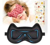 Miss Adola Sleep Mask for Kids - 3D Contoured Cup Cute Sleep Eye Cover with Adjustable Strap Kawaii Cartoon Soft Blindfold Eyeshade for Boys Girls Teens, Princess Shadow