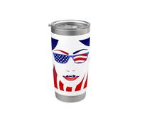 Miss America July Fourth Stainless Steel Insulated Tumbler