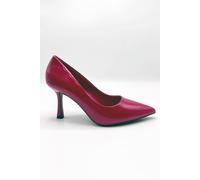 Miss Diva Aradia Mid Court Shoe Heels In Red Red 5