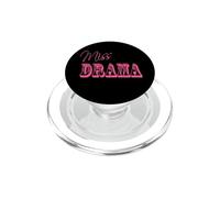 Miss Drama - Cute Confident Strong Diva Female Boss Energy PopSockets PopGrip for MagSafe