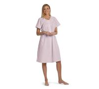 Miss Elaine Women's Seersucker Short Snap Robe 858601, Pink, Medium