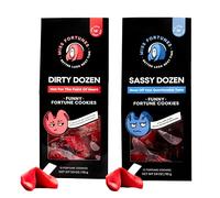 Miss Fortunes, Funny Fortune Cookies, The Two-Pack Shakur (Multi-pack of 2 Dozen Cookies) (Dirty Dozen + Sassy Dozen)
