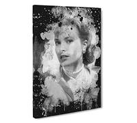 Miss Grace Kelly Canvas Print | Gallery Wrapped 30mm Frame Wall Art | 30x20 inches | Ready to Hang | Modern Picture | Living Room Bedroom Lounge Office