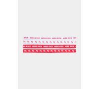 Miss Kick Women's Jayne 4 pack Headbands in Red Miss Kick Red One Size