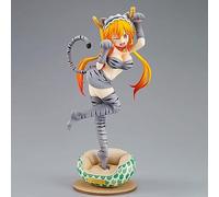 Miss Kobayashi's Dragon Maid Tohru 27cm Kanna Kamui 21cm PVC Collectible Game Statue Action Figure Character Model Anime Toys Figure (Color : Multi-Colored)