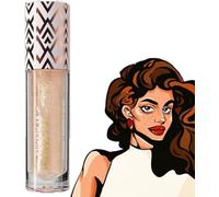 Miss Lady Diamond Black Lip Gloss,Shimmer Liquid Color Changing Lipstick, Magic Color Changing Diamond Shimmer Lipstick,Moisturizing Long Lasting