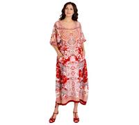 Miss Lavish London Women's Kaftan Dresses with Pockets, S-3XL, Regular to Plus Size
