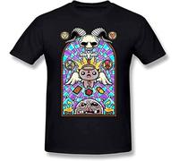 MISS LILLY The Binding of Isaac T Shirt The Binding Men Short Sleeve Tee Shirt Printed Cotton Cute Men Tops Black L