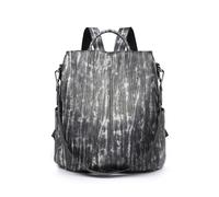 Miss Lulu Anti Theft Backpack for Ladies - Black Waterproof Rucksack School & Work Bag | Womens Backpack Travel Essentials with Pom Pom