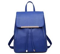 Miss Lulu Women's Backpacks Casual Daypacks Medium with Drawstring PU Leather Lightweight