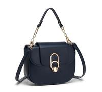 Miss Lulu Cross Body Bag for Women, PU Leather Crossbody Bag | Black Handbags & Shoulder Bags for Women, Stylish and Practical Daily Use Bag (Navy)