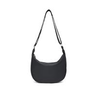 Miss Lulu Cross Body Bag for Women Waterproof Crescent Bag Dumpling Bag with Adjustable Strap (Black)